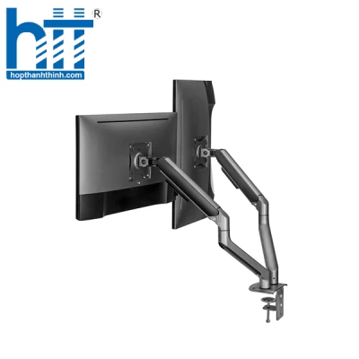 GIÁ TREO MÀN HÌNH HUMAN MOTION T6PRO-2 - BLK - MÀU ĐEN (17 INCH - 32 INCH)