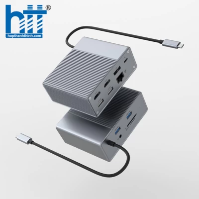 CỔNG CHUYỂN HYPERDRIVE GEN2 12-IN-1 FOR MACBOOK, IPAD PRO 2018-2020, PC & DEVICES (G212)