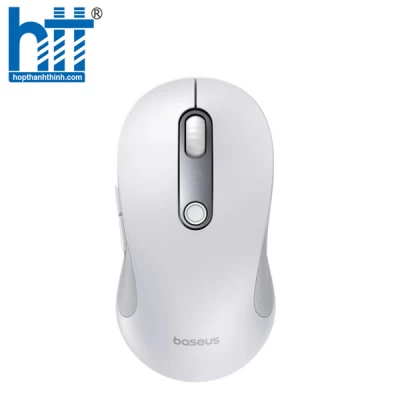 Chuột văn phòng không dây Baseus F02 Ergonomic màu trắng