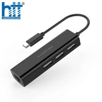 Bộ chuyển đổi USB-C 4 trong 1 Lention UC-USB2.0