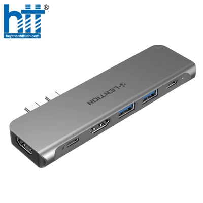 Bộ chuyển đổi USB-C 6 trong 1 Lention CS67H