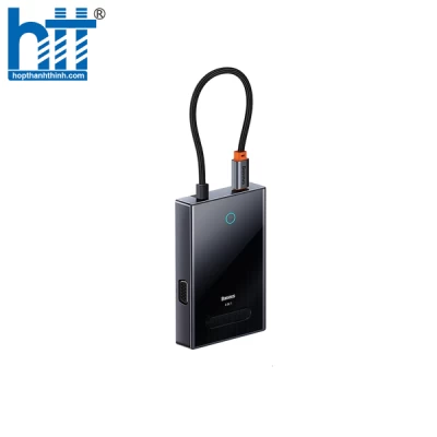 Hub Mở Rộng Kết Nối Baseus PioneerJoy Type-C HUB Adapter 8 Port Screen