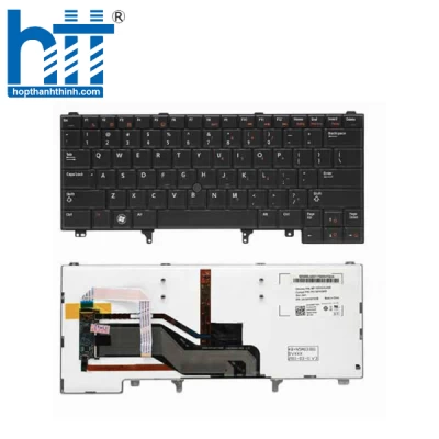 Bàn Phím Laptop Dell E6420 E6220 E5420 E5430 E6230 E6320 E6330 E6430 E6440 XT3 (Có Đèn)