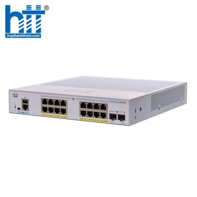 Switch Cisco CBS350-16FP-2G-EU