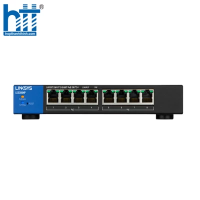 8-Port Smart PoE+ Switch - LGS308P