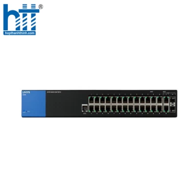 28-Port Managed Gigabit PoE+ Switch - LGS528P