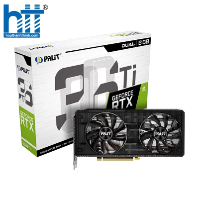 Card màn hình Palit GeForce RTX 3060 Ti Dual 8GB