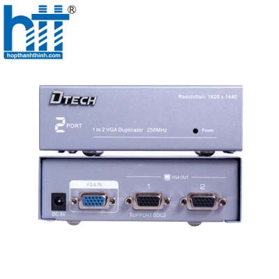 Dtech - Bộ chia VGA 1 ra 2 DT-7252