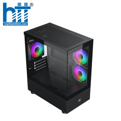 Vỏ Case Xigmatek Alphard M 3GF (EN44090) - Gaming M-ATX, Kèm 03 Fan Xigmatek G20F