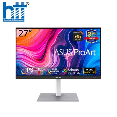 Màn hình đồ họa Asus ProArt PA279CV (27Inch/ 4K (3840 x 2160)/ 5ms/ 350cd/m2/ IPS/ Loa/USB-C)