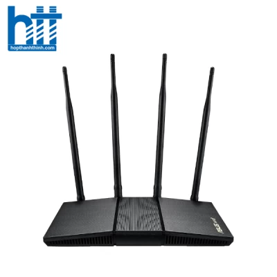 Bộ phát wifi 6 Asus RT-AX1800HP MU-MIMO (Chuẩn AX/ AX1800Mbps/ 4 Ăng-ten ngoài/ Wifi Mesh/ 35 User)