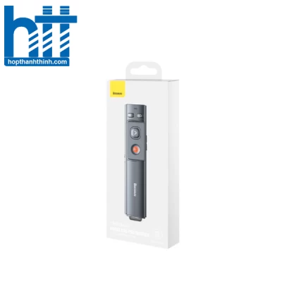 Bút trình chiếu Baseus Orange Dot Red Laser - Pin AAA