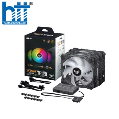 Fan Case Asus TUF GAMING TF120 ARGB 3IN1 ( Pack 3 Fan 12cm / Có Hub)