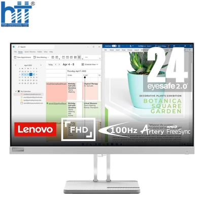 Màn Hình Lenovo L24E-40 67AAKAC3VN (23.8 inch - FHD - VA - 100Hz - 4ms)