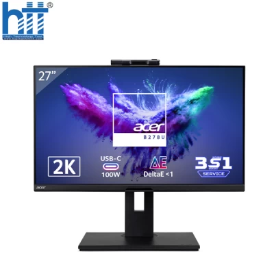Màn hình Acer B278U UM.HB8SV.001 (27 inch - 2K - IPS - 75Hz - 4ms)