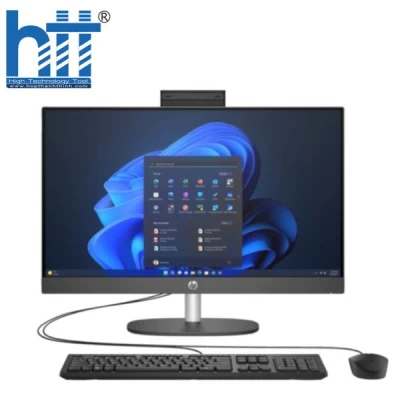 Máy tính All in One HP ProOne 240 G10 9H0B1PT (i7-1355U/ Ram 8GB/ SSD 256GB/ 23.8 inch/ Windows 11 Home/ 1Y/ Đen)