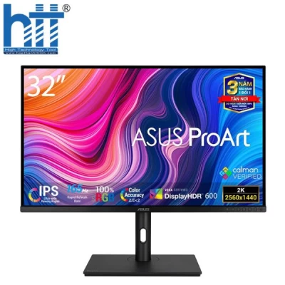 Màn hình Asus Pro Art PA328CGV (31.5inch/WQHD/IPS/165hz/5ms/450nits/HDMI+DP+USB+USBC+Audio/Loa)