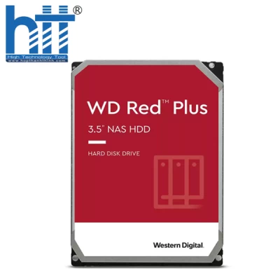 Ổ cứng Western Digital Red Plus 4TB 3.5 inch 256MB Cache 5400RPM WD40EFPX