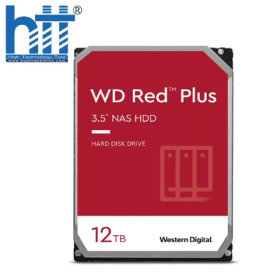 Ổ cứng Western Digital Red Plus 12TB 3.5 inch 256MB Cache 7200RPM WD120EFBX
