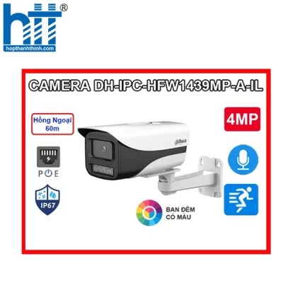 Camera IP 4MP DAHUA DH-IPC-HFW1439MP-A-IL