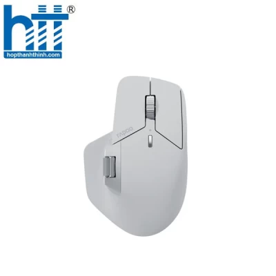 Chuột đa kết nối máy vi tính hiệu Rapoo MT760M (Xám trắng