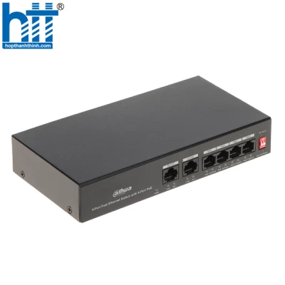 Switch POE 6 cổng tốc độ cao DAHUA DH-PFS3006-4ET-36