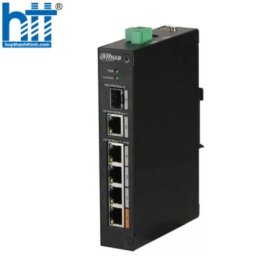 Switch PoE 4 port Dahua DH-PFS3106-4ET-60