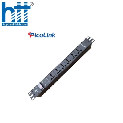 Thanh nguồn PDU chống sét Đa năng 6 ổ cắm