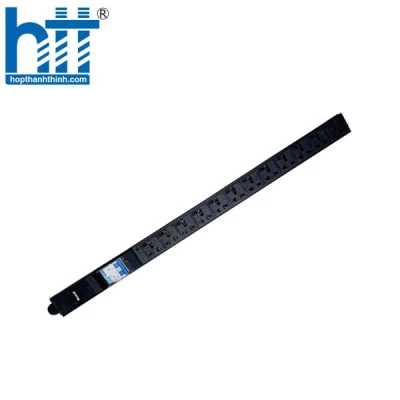 Thanh nguồn PDU Đa năng 12 ổ cắm 32A dùng cho tủ mạng C19 dọc
