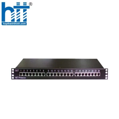 Thiết bị chống sét mạng lan 24 Port, PL-24P-1000POE