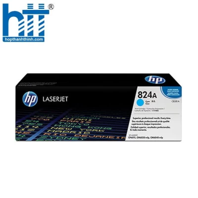 Mực in HP 824A Cyan Original LaserJet Toner Cartridge CB381A