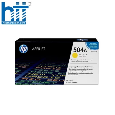 Mực in HP 504A Yellow Original LaserJet Cartridge