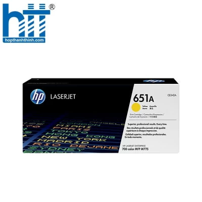 Mực in HP 651A Yellow Original LaserJet Toner Cartridge