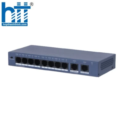 Switch PoE 8 port (Hỗ trợ 2 cổng mạng uplink) KX-SW810-60