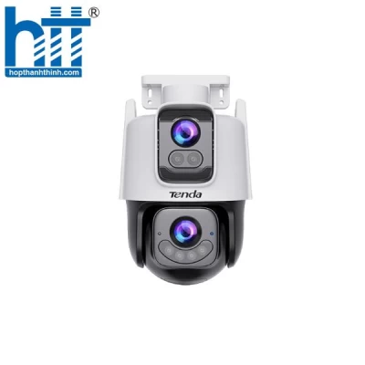 Camera wifi quay quét ngoài trời 6MP, 2 ống kính, chế độ màu đêm CH9-WCA