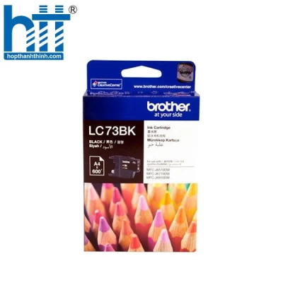 Mực in Brother LC 73 Black Ink Cartridge (LC73Bk) cho  máy MFC-J430W, MFC-J625DW, MFC-J6510DW/ 6710DW, 6910DW - 600 trang